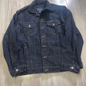 Nautica Black Lightweight Shirt Jacket‎ with Classic Style
